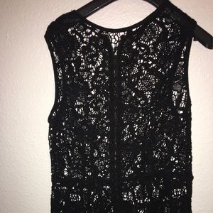 Cabi Black lace top